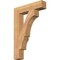 Ekena Millwork Balboa Block Smooth Bracket, Western Red Cedar, 3 1/2"W x 18"D x 26"H BKT04X18X26BOA05SWR - alternate 1